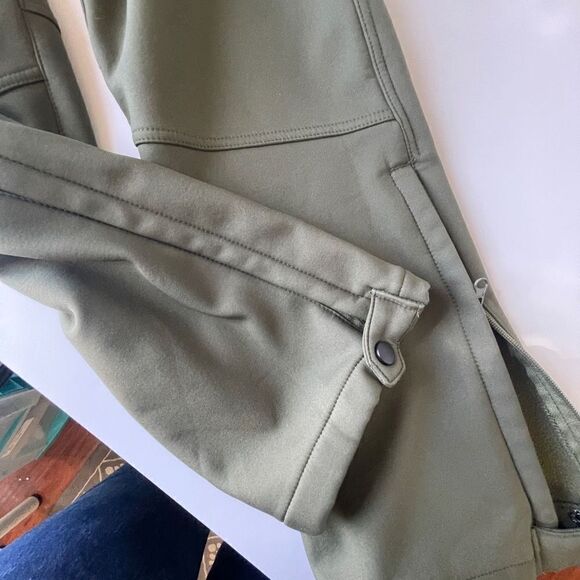 FFNIU Softshell Snow Pants, Olive Green, 34x32 - Picture 7 of 13